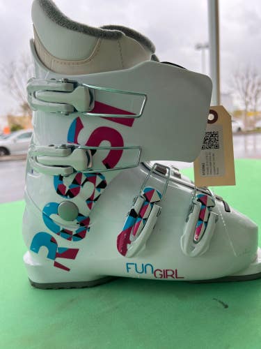 Mondo 23.5 (270-279mm) Used Kid's Rossignol Fun Girl Ski Boots