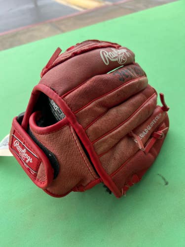 Used Rawlings Highlight Series Left Hand Throw Baseball Glove 10.5"