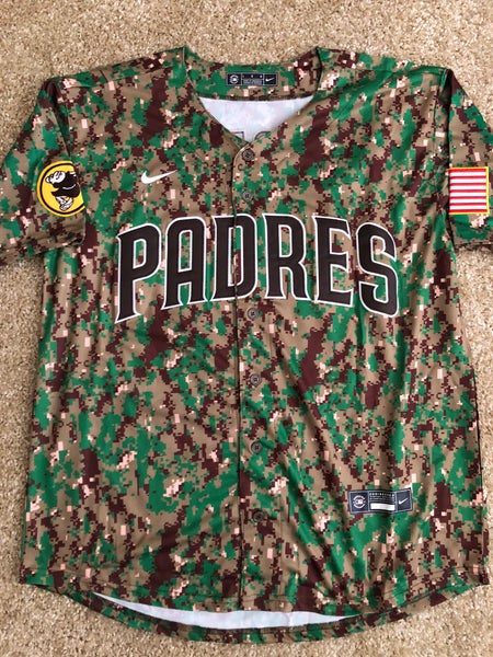 Joe Musgrove #44 San Diego Padres Camouflage Jersey Large