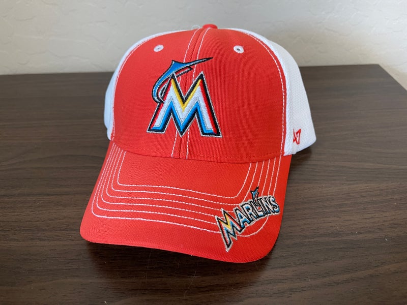 Miami Marlins MLB BASEBALL SUPER AWESOME '47 Brand Adjustable Strap Cap  Hat!