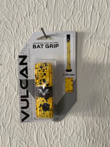 Vulcan bat grip 1.75 mm - Yellow Splatter