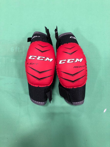 Used Youth CCM QuickLite QLT 290 Hockey Elbow Pads (Size: Medium)