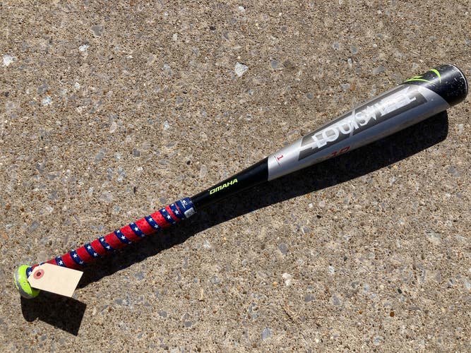 Louisville Slugger Omaha USA Alloy Bat -10 18OZ 28"