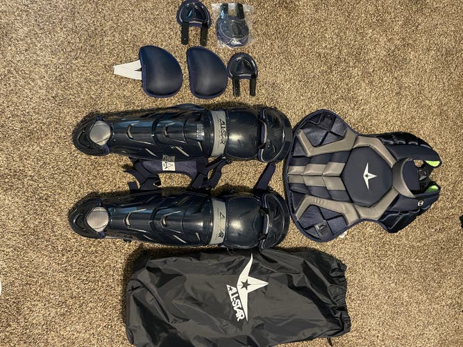 All Star System 7 Axis Catcher's Set No Helmet