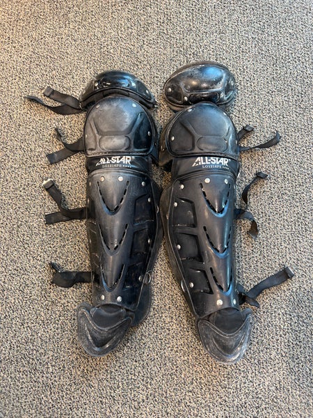 Used All Star Catcher's Leg Guard