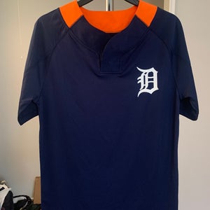 MLB Detroit Tigers Men's Long Sleeve Core T-Shirt - S