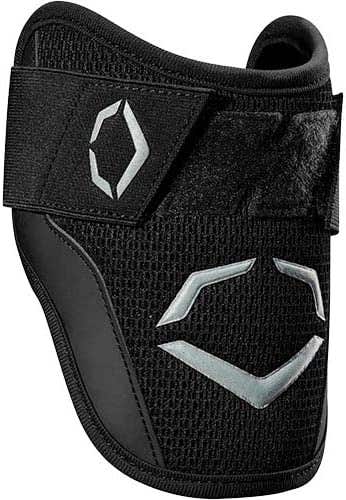 EvoShield PROS-SRZ Elbow Guard BLACK  Adult Large NEW FREE SHIPPING