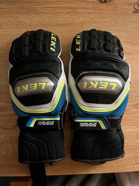 Blue/Yellow New Leki Race Mittens