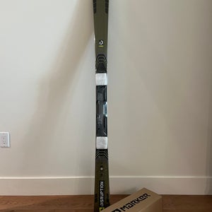 Unused Men's 2022 All Mountain With Bindings Max Din 12 Disruption Skis