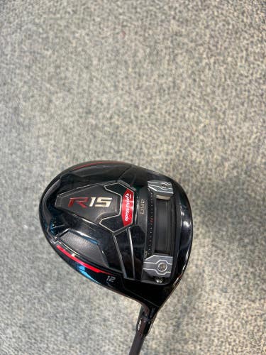 Used Men's TaylorMade R15 Black Right Driver Regular 12