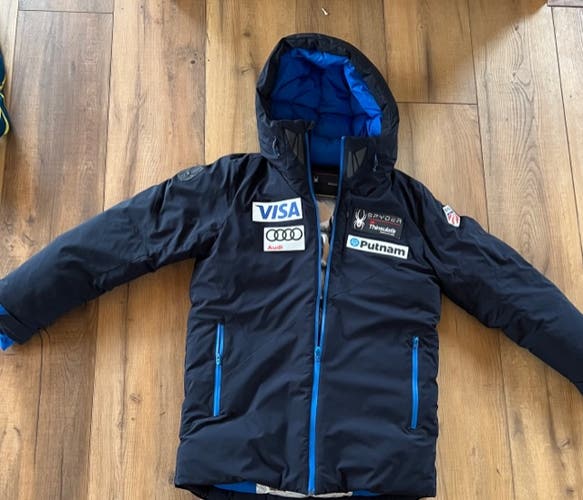 Navy Blue Spyder Large USST Jacket