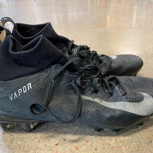 Black Adult Used Men's 11.5 (W 12.5) Molded Nike Vapor Footwear