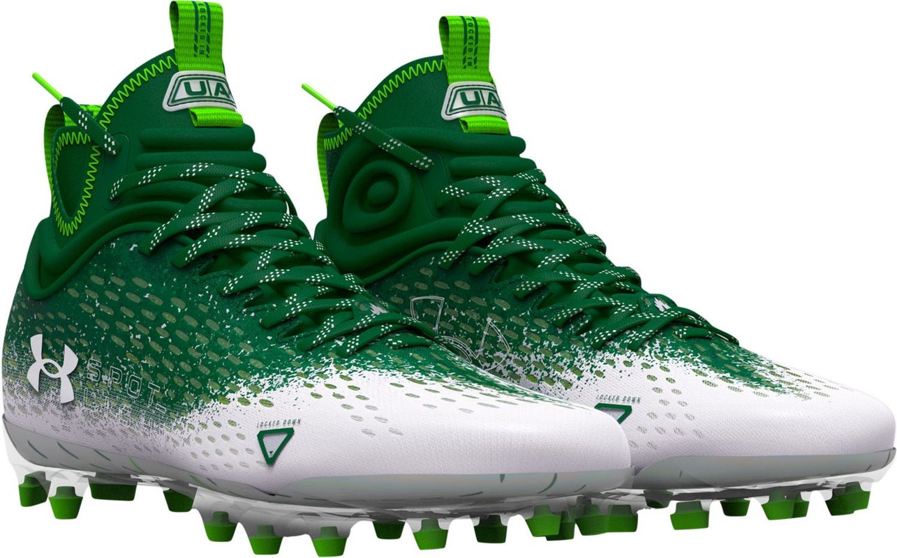 Under Armour Spotlight Lux MC LE “Green Slime” Football Cleats