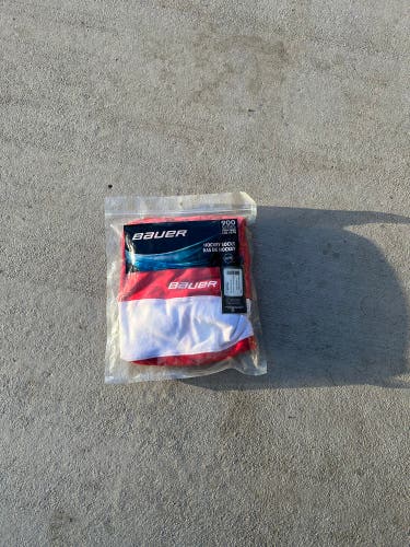 Red New Large/Extra Large Bauer Socks