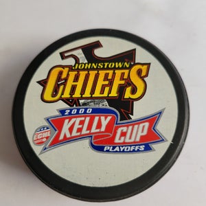 Johnstown Chiefs 2000 Kelly Cup Playoffs Collectible Hockey Puck