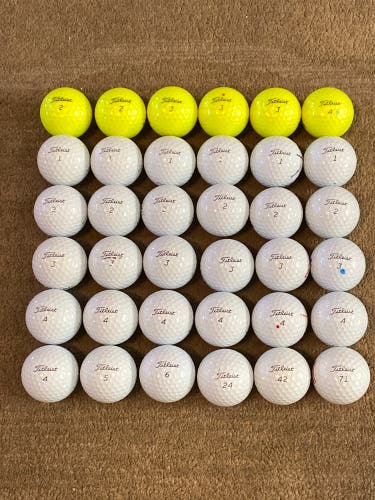 Used Titleist 36 Pack (3 Dozen) Pro V1 Balls