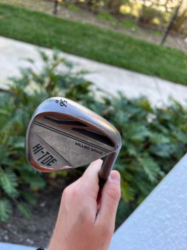 Used Men's TaylorMade Right Handed Hi-Toe Wedge Regular Flex 56 Degree Steel Shaft
