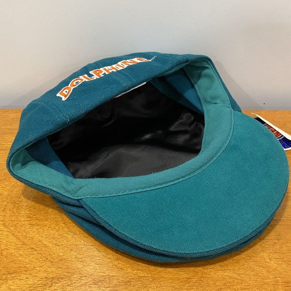 Miami Dolphins Hat Newsboy Cap NFL Football Vintage 90s Men Adult Retro NWT