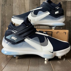 Nike Force Zoom Trout 7 Mens Baseball Cleats Navy White Size 11.5 DC9904-404