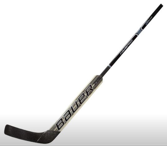BRAND NEW MADE IN CANADA BAUER REACTOR HYBRID COMPOSITE /FOAM CORE GOALIE STICK