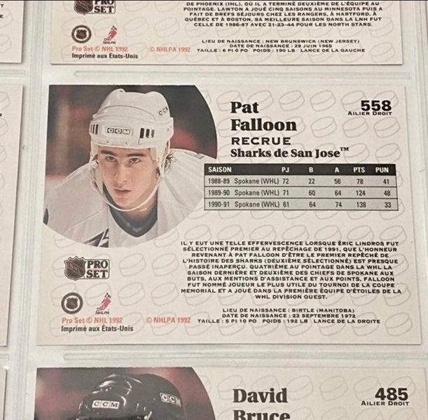 Doug Wilson - San Jose Sharks (NHL Hockey Card) 1991-92 Pro Set # 478 Mint