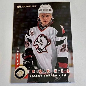 VACLAV VARADA 1997 BUFFALO SABRES NHL HOCKEY ROOKIE CARD