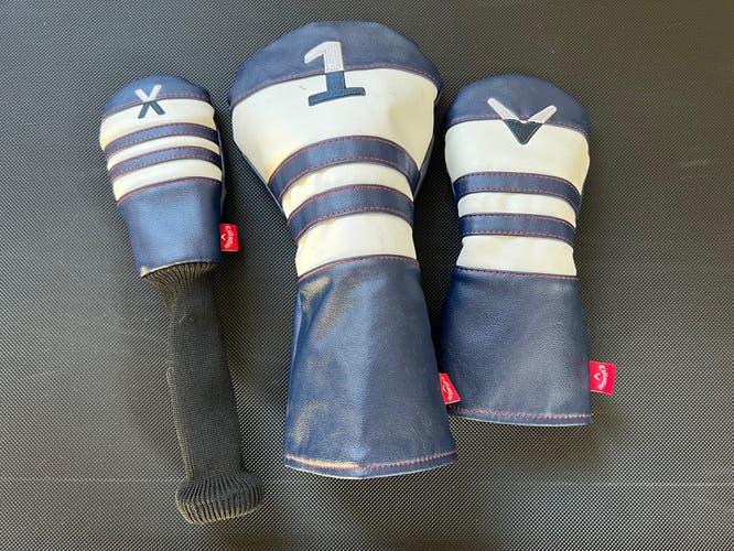 Set Of 3 Callaway Headcovers