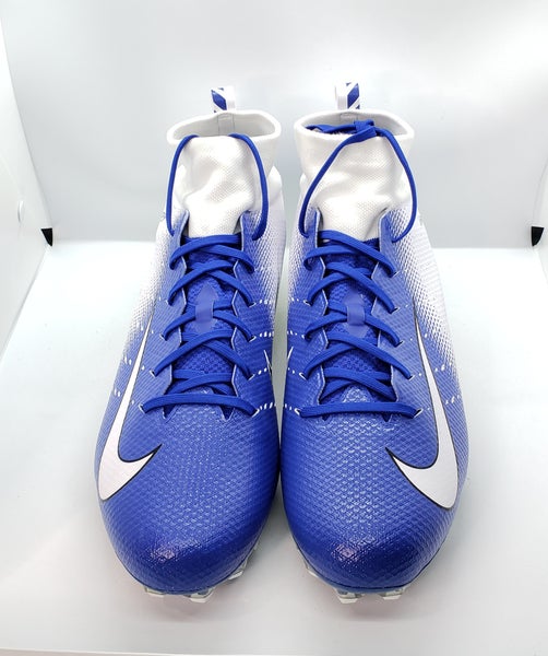 Nike Vapor Untouchable Pro 3 Blue White Football Cleats AO3021-145