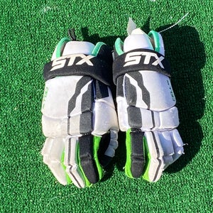 Used STX Cell 100 Lacrosse Gloves 9"