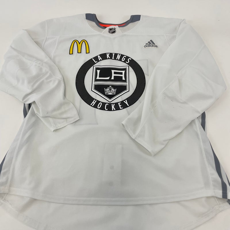 Used LA Kings GREY MIC Adidas Practice/Camp Jersey | Multiple