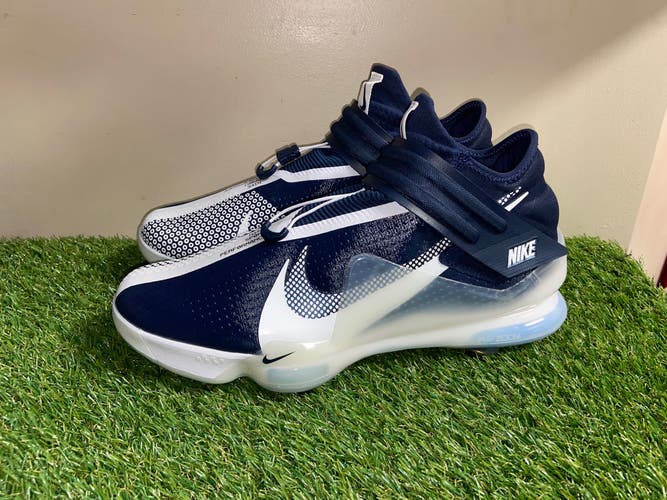 Nike Force Zoom Trout 7 Mens Baseball Cleats Navy White Size 13 DC9904-404 NEW