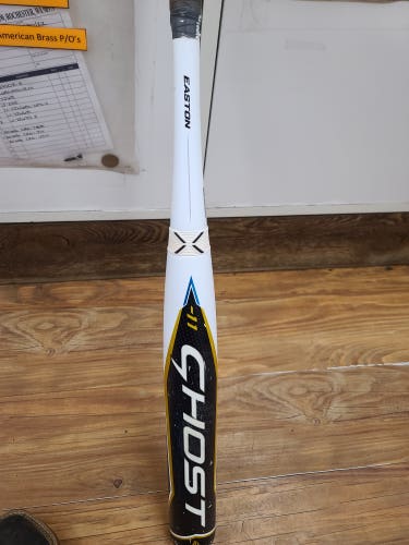 Used Easton Composite Ghost Bat (-11) 21 oz 32"
