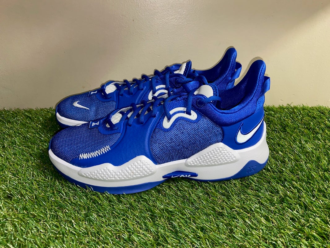Nike Paul George PG 5 TB Team Royal Blue Basketball Shoes Mens 9.5 DM5045-401