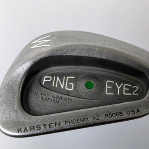 Used Men's Ping Right Handed Eye 2 Wedge Regular Flex Steel Shaft 51 Degree