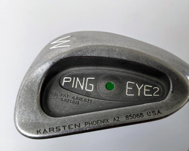 Used Men's Ping Right Handed Eye 2 Wedge Regular Flex Steel Shaft 51 Degree