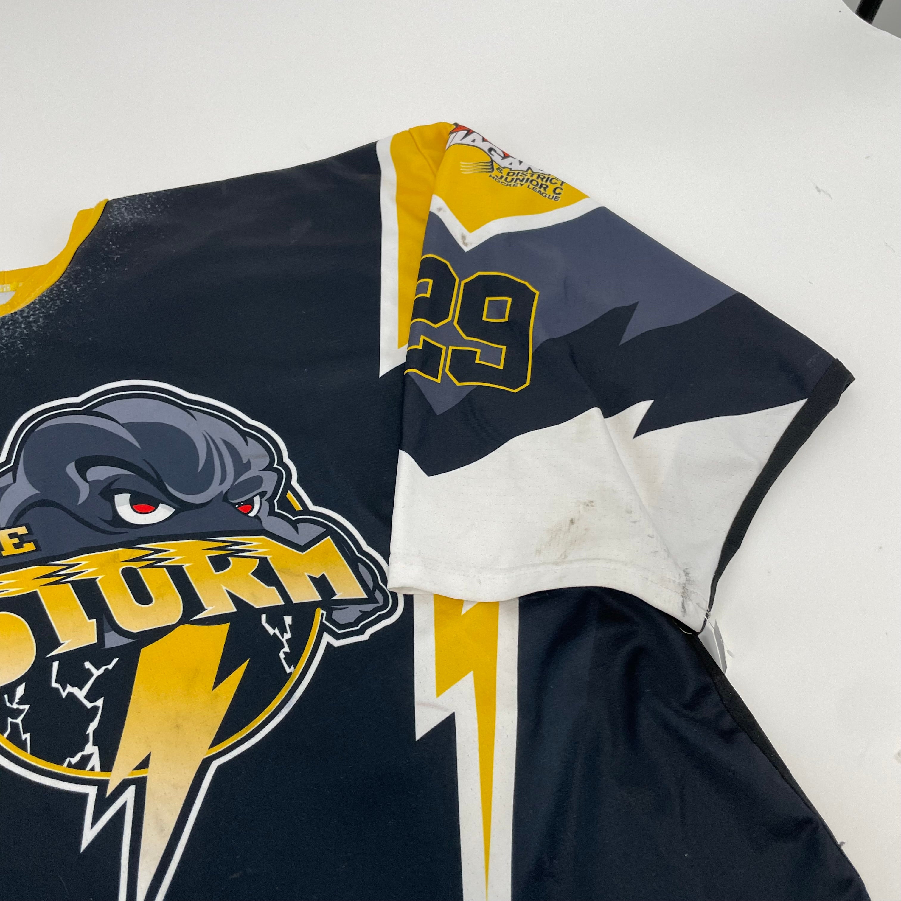 Used Simcoe Storm Jersey, Goalie XL, #E147