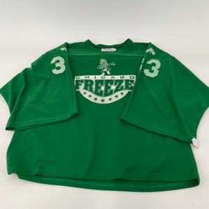 Used Kelly Green Chicago Freeze Practice Jersey | Goalie Cut | E152