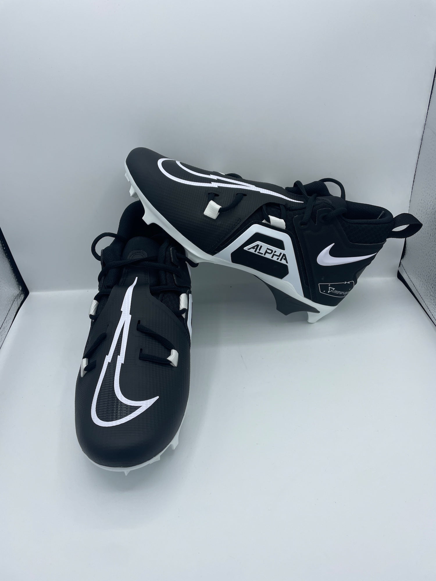 Nike Vapor Pro Low D NFL Football Cleats Black/Gray Men’s Size 11.5 NEW  511342-001