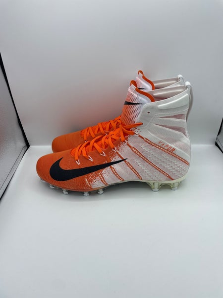 Nike Vapor Untouchable 3 Elite Football Cleat White/Red Men Size 12.5  AO3006-160