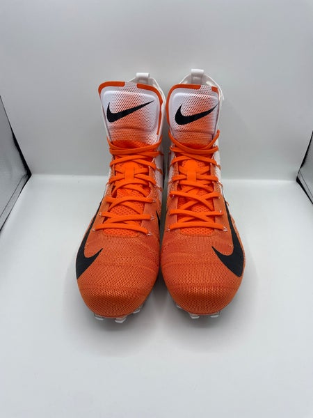 Nike Untouchable Elite White Orange Football Cleats AO3006-118