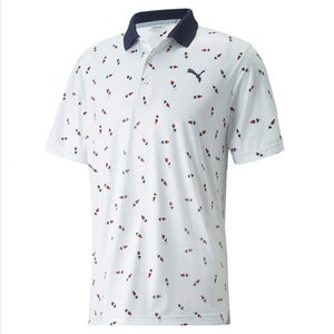 NEW Puma Cloudspun Popsi-Cool Golf Polo/Shirt Men's Large (L)
