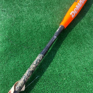 Used USSSA Certified DeMarini Voodoo Raw Composite Bat -7 18OZ 29"