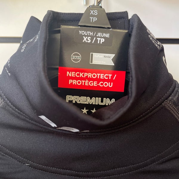 NEW BAUER YOUTH PREMINUM NECK GUARD TOP XS
