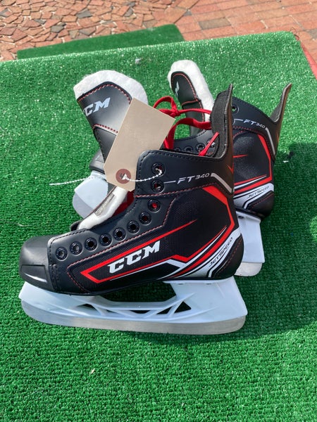 Senior Used CCM JetSpeed FT340 Hockey Skates D&R (Regular) 4.0