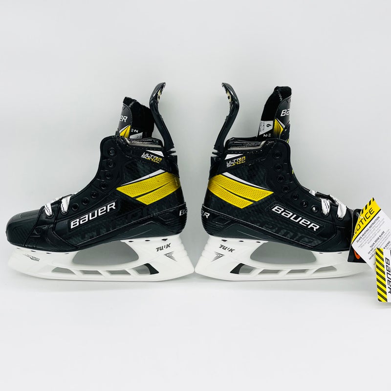 New Bauer Supreme Ultrasonic Hockey Skates-6 Fit #2-254