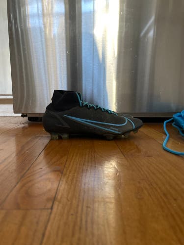 Black Men's Molded Cleats Nike Mercurial Superfly Cleats