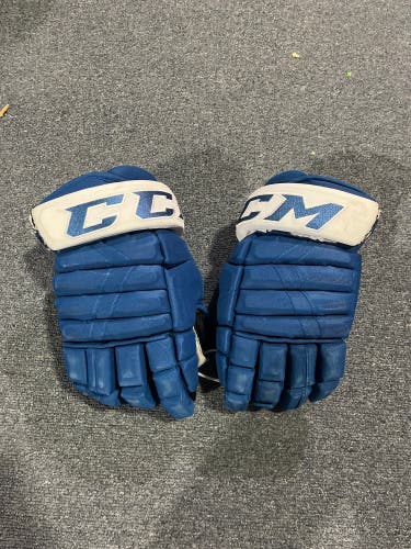Game Used Warrior Alpha DX Pro Stock Gloves Colorado Avalanche Megna 14” Read Description