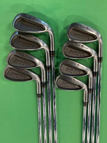 Used Men's TaylorMade Right Iron Set Regular Steel