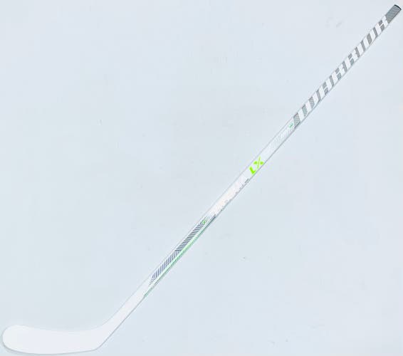 New Joe Pavelski Custom White/ Lime Green Warrior Alpha LX Pro Hockey Stick-RH-90 Flex-P91