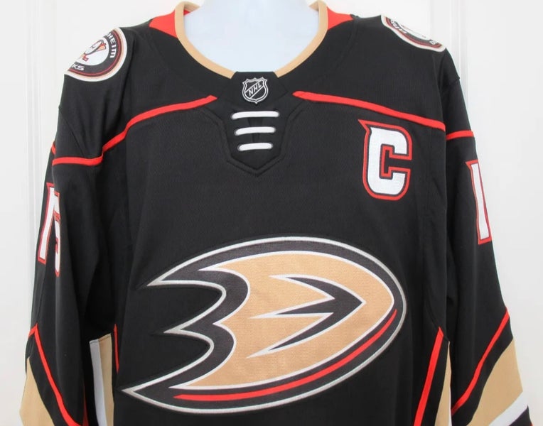 Men's Anaheim Ducks Ryan Getzlaf Reebok Orange Alternate Name & Number T- Shirt